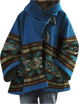 Winter Coats for Women Yellowstone Blend Beth Dutton Blue Hooded Kelly Reilly Coat