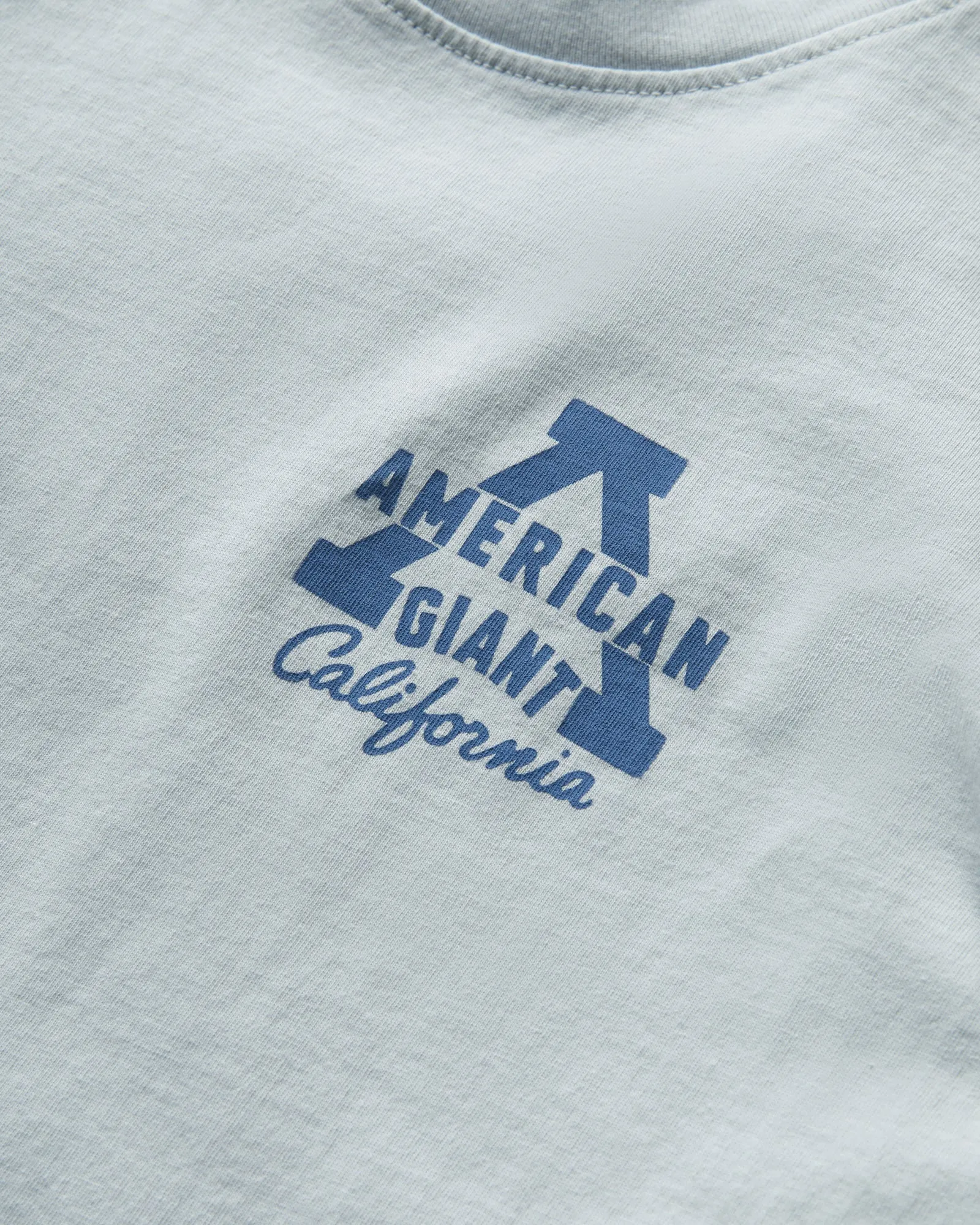 Women's Classic Cotton Graphic Tee - Pearl Blue