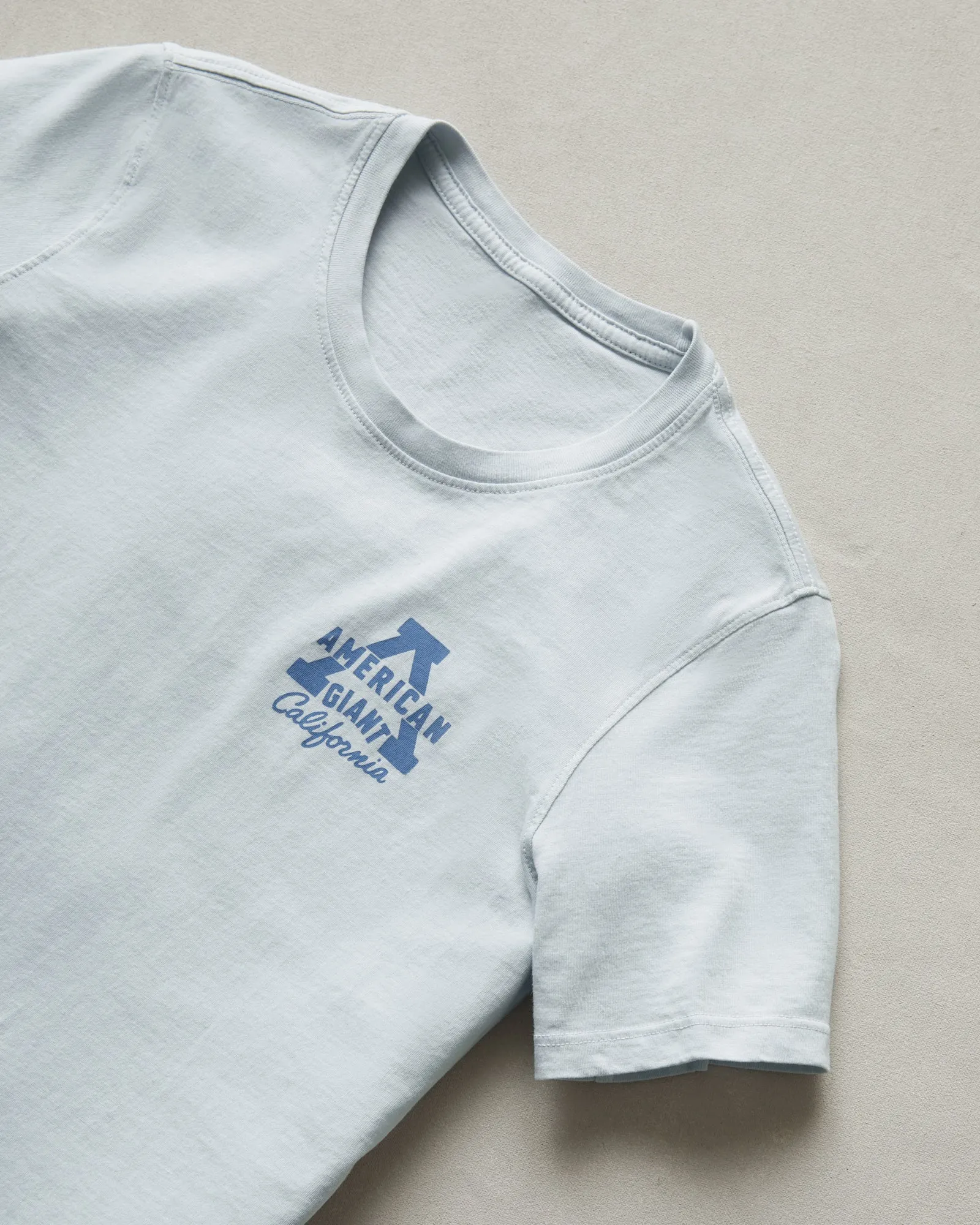 Women's Classic Cotton Graphic Tee - Pearl Blue