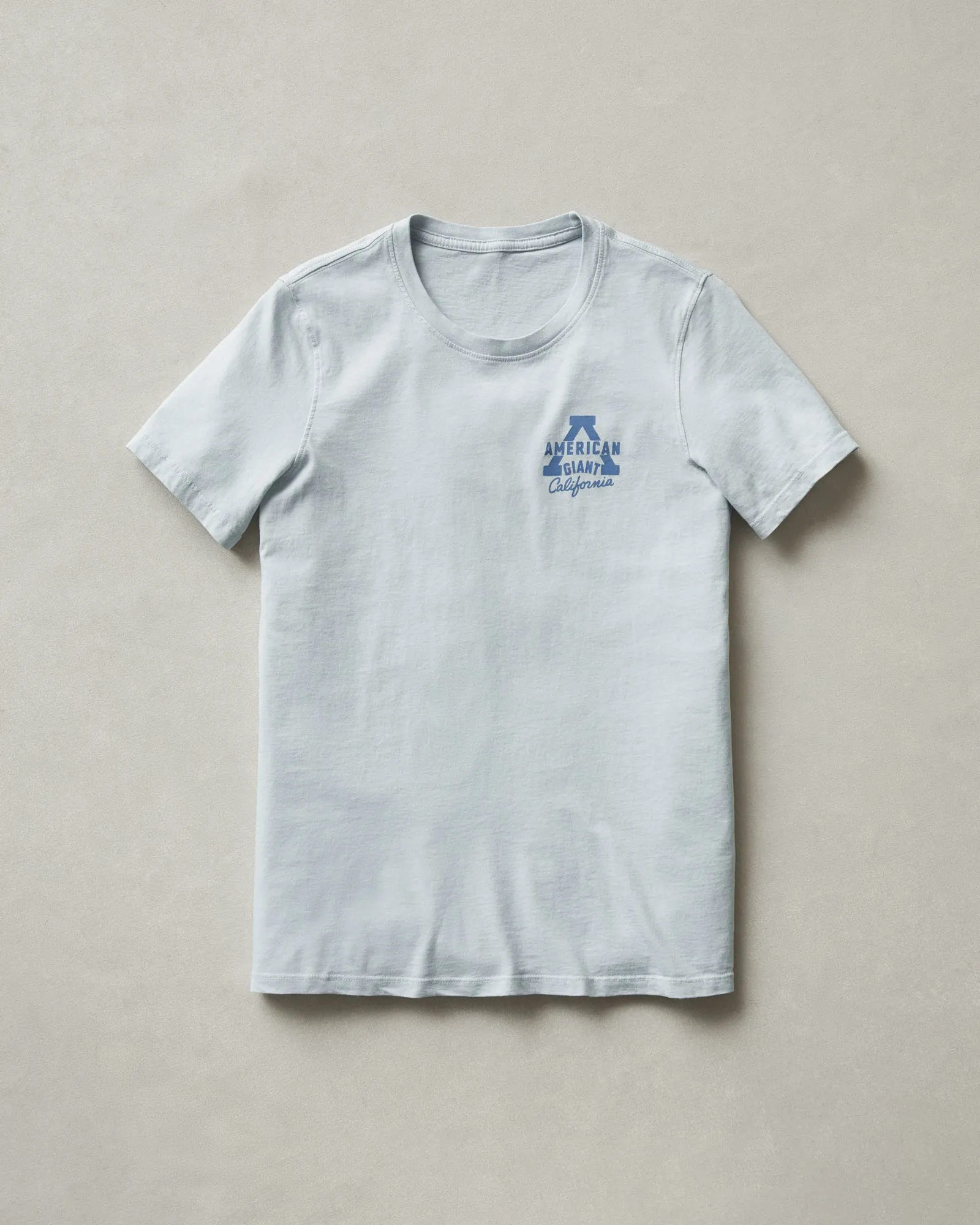 Women's Classic Cotton Graphic Tee - Pearl Blue