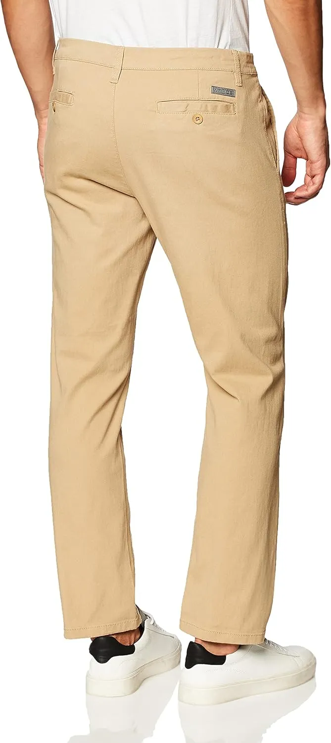 WT02 Men's Skinny Fit Basic Stretchable Cotton Chino Pant